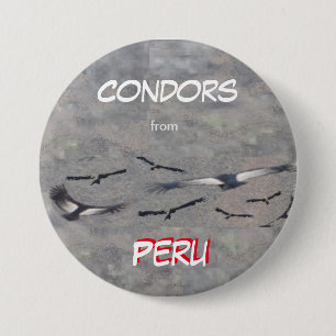 Condors von Peru Button