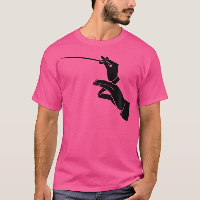 Conductor Clock Music Orchestra T-Shirt (Vorderseite)
