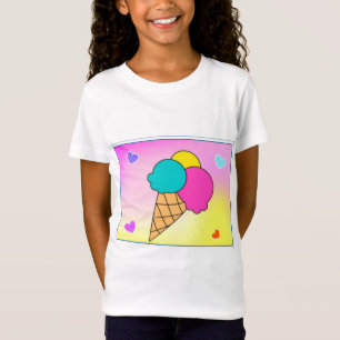 "Cone Ice Cream Leckerei T - Shirt" T-Shirt