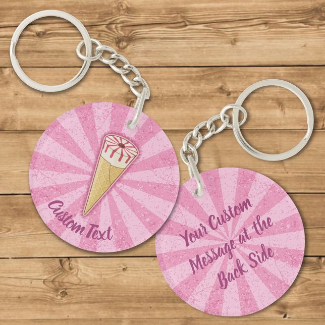 Cone Ice Creme Schlüsselanhänger (Von Creator hochgeladen)