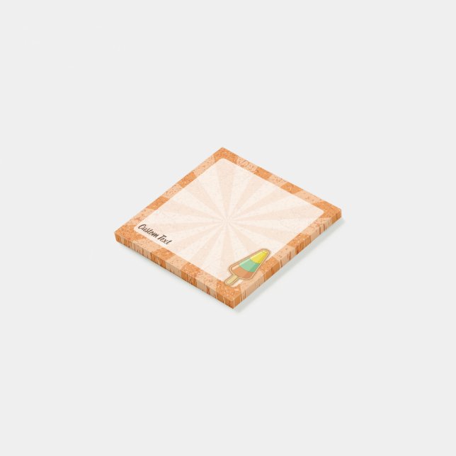 Cone Shaped Sorbet Stick Post-it Klebezettel (angewinkelt)