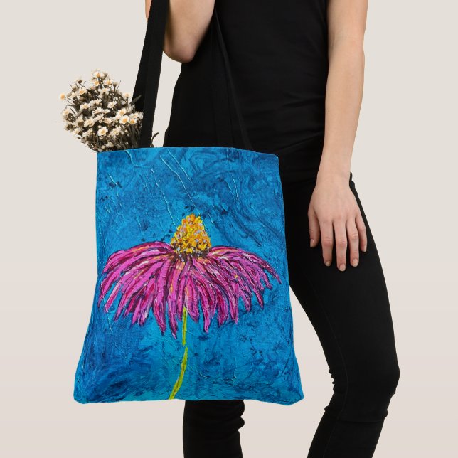 Coneflower Tote Bag Groß (Von Nahem)