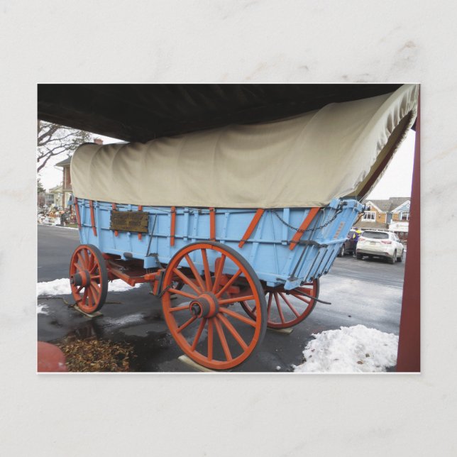 Conestoga Wagon Postkarte (Vorderseite)
