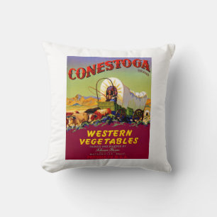 Conestoga Western Gemüse Kissen