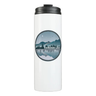 Conesus Lake New York Reflection Thermosbecher