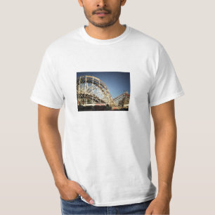 Coney-Insel-Wirbelsturm-Rollen-Untersetzer, T-Shirt