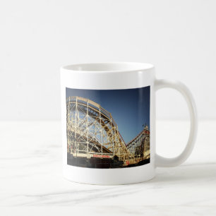 Coney-Insel-Wirbelsturm-Rollen-Untersetzer, Tasse
