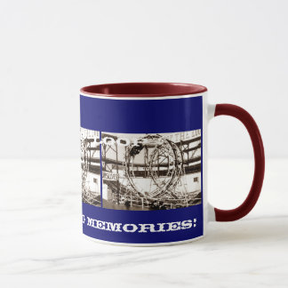 Coney Island Antique View Looping Roller Coaster Tasse
