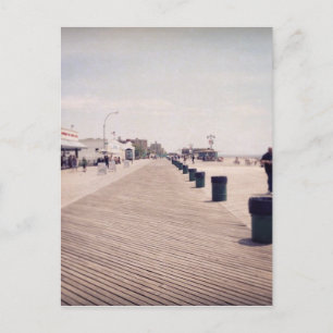 Coney Island Boardwalk Postkarte