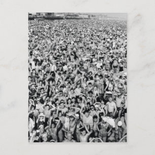 Coney Island Bright Beach Postkarte