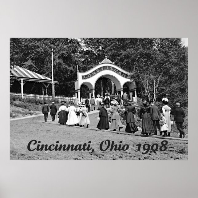 Coney Island Intrance Poster (Vorne)