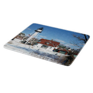 Coney Island Lighthouse, New York Cutting Board Schneidebrett