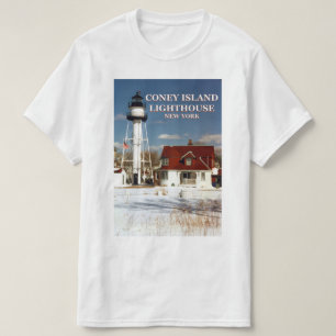 Coney Island Lighthouse, New York T - Shirt