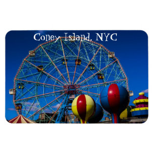 Coney Island New York City Foto Magnet