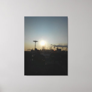 Coney Island, New York, USA Leinwanddruck