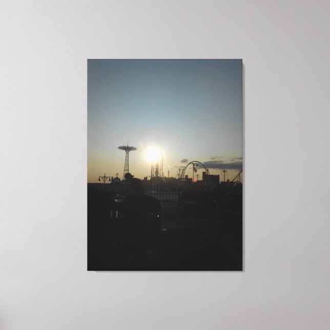 Coney Island, New York, USA Leinwanddruck (Vorderseite)