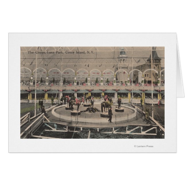 Coney Island, NY - Luna Park Circus Act (Vorderseite (Horizontal))