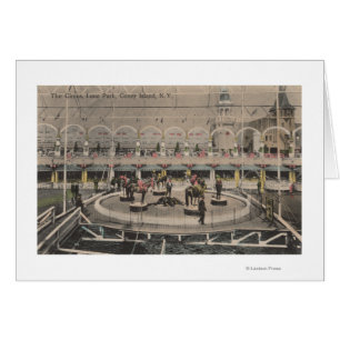 Coney Island, NY - Luna Park Zirkusnummer