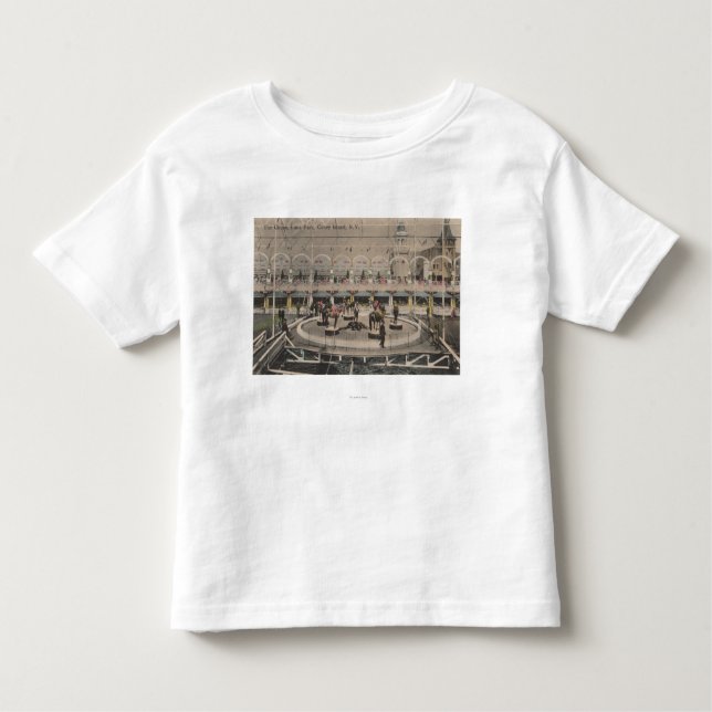 Coney Island, NY - Luna Park Zirkusnummer Kleinkind T-shirt (Vorderseite)