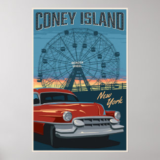 Coney Island Poster
