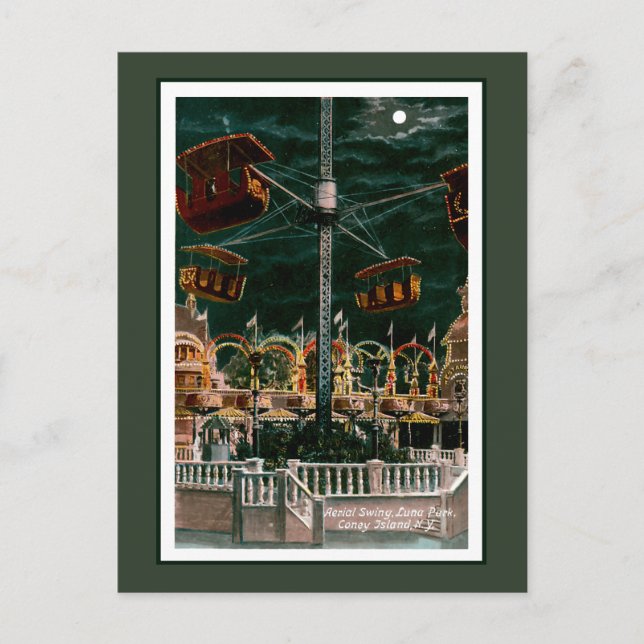 Coney Island Postkarte (Vorderseite)