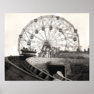 Coney Island Roller Untersetzer-1826612.s.jpg Poster