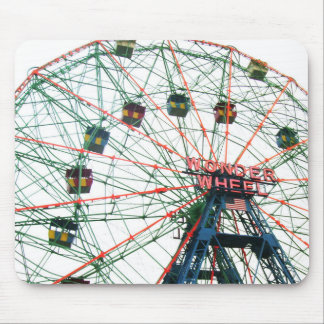 Coney Island Wonder Wheel Brooklyn New York City Mousepad