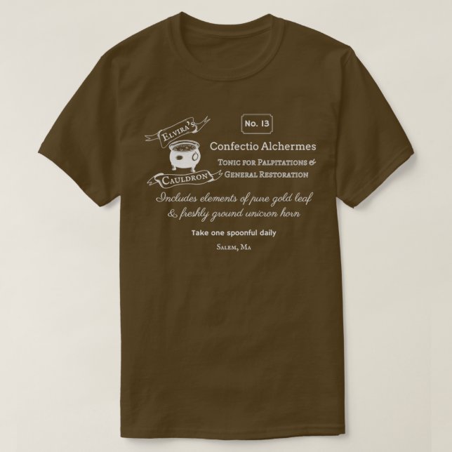 Confectio Alchermes Potion T-Shirt (Design vorne)