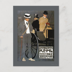 Confection Kehl Gentlemen Bekleidung Postkarte