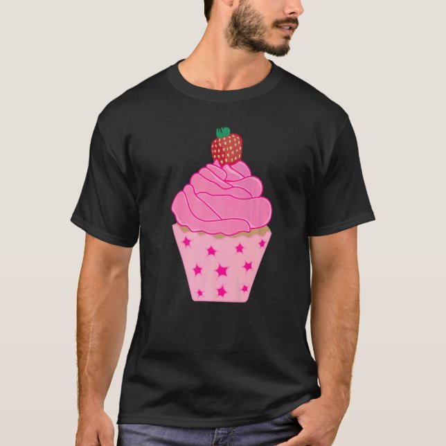 Confectioner Pastry Chef Baking Cupcake  Cake T-Shirt (Vorderseite)