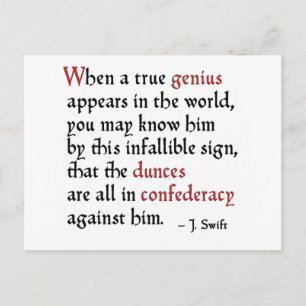 Confederacy der Klassenletzter Postkarte