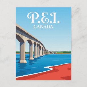 Confederation Bridge Kanada Postkarte
