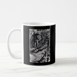 "Confess", Indianerfarbe zeichnend! Kaffeetasse