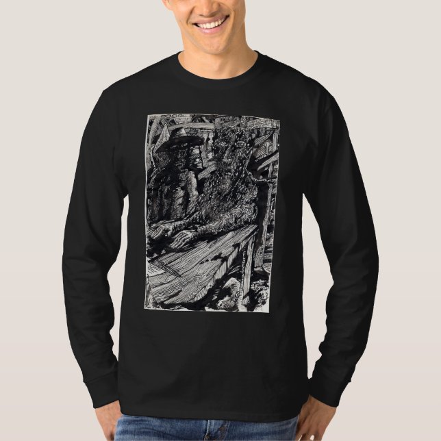 "Confess", Indianerfarbe zeichnend! T-Shirt (Vorderseite)