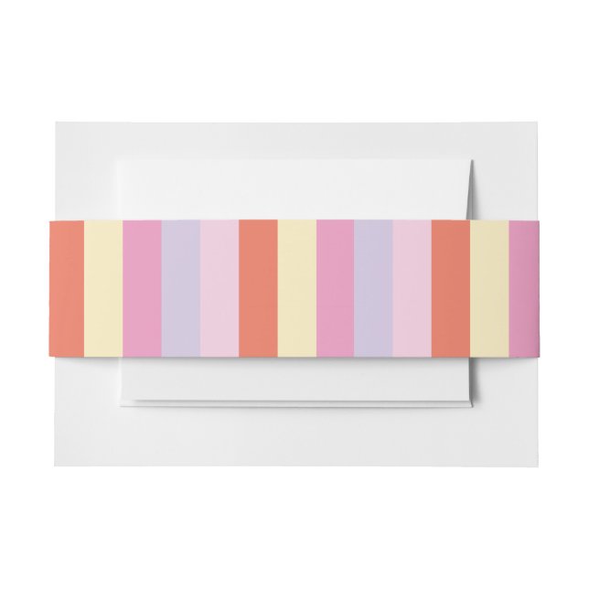 Confetti Bauchband Einladung Bauchband Einladungsbanderole (Vorderseite Beispiel)