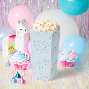 Confetti Blue 1. Geburtstag Geschenkschachtel
