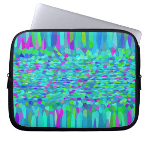 Confetti Blues Fringe Laptopschutzhülle