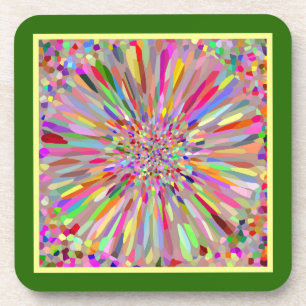 Confetti Blume Summer Untersetzer
