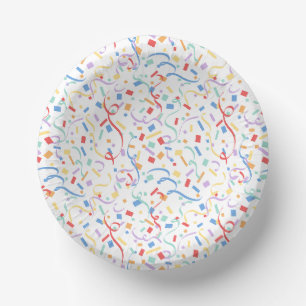 Confetti Brights (Überraschung) Pappteller