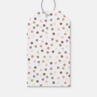 Confetti Chic (Punkte) Geschenkanhänger