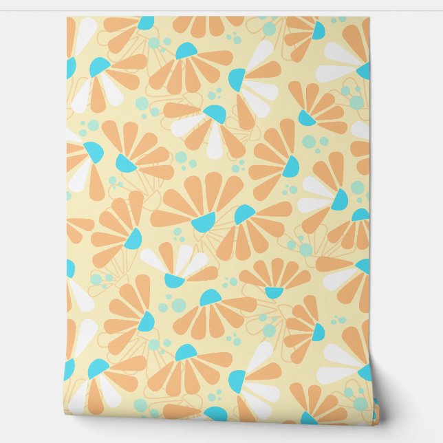 Confetti Confetti on Eggshell Tapete (Abrollen)