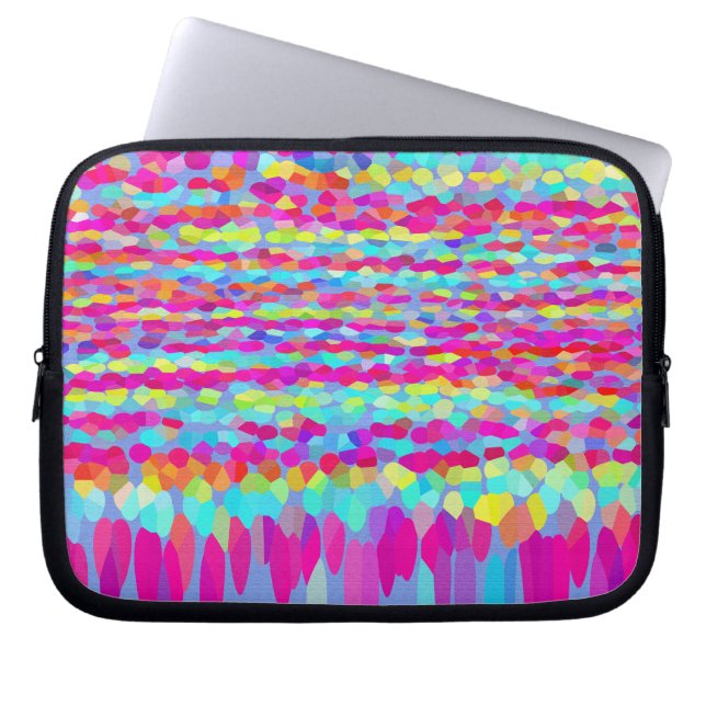 Confetti Fringe Laptopschutzhülle (Vorderseite)