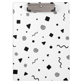 Confetti Gemustert Clipboard Klemmbrett