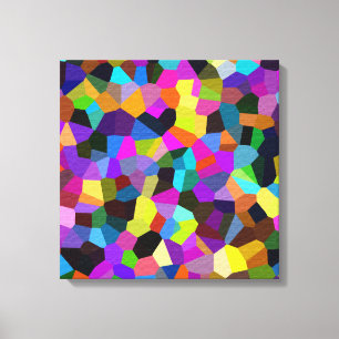 Confetti in Jewel Tones Leinwanddruck