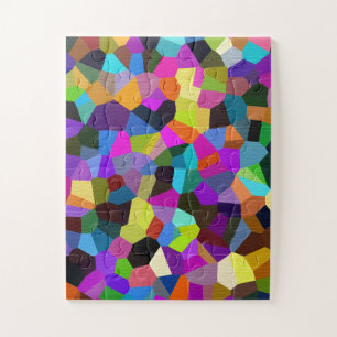 Confetti in Jewel Tones Puzzle