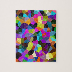 Confetti in Jewel Tones Puzzle