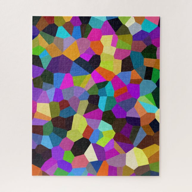 Confetti in Jewel Tones Puzzle (Vertikal)