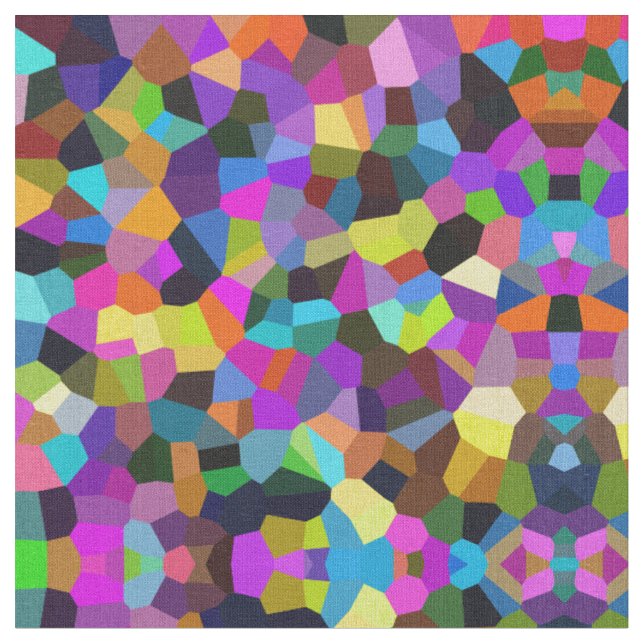 Confetti in Jewel Tones Tapestry Stoff (Nahaufnahme)