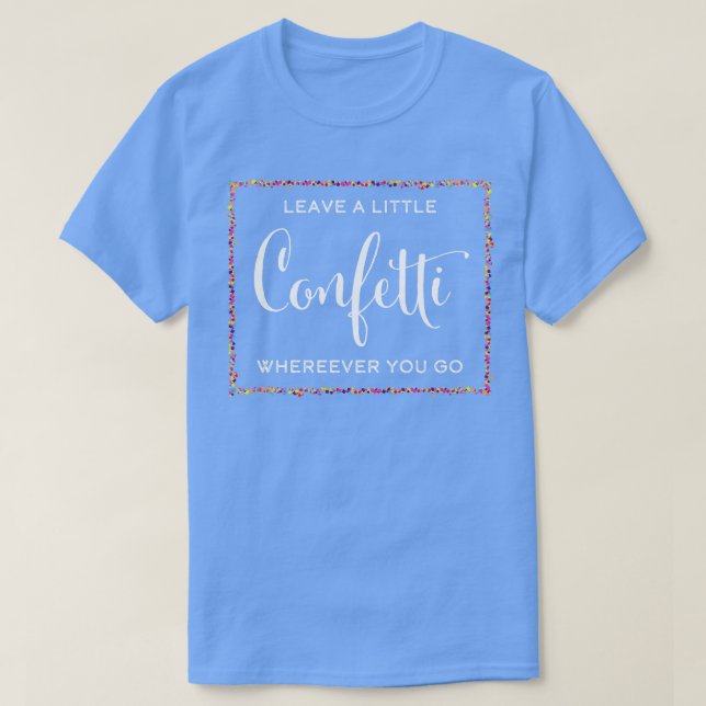 Confetti Karneval Kostüm T-Shirt (Design vorne)
