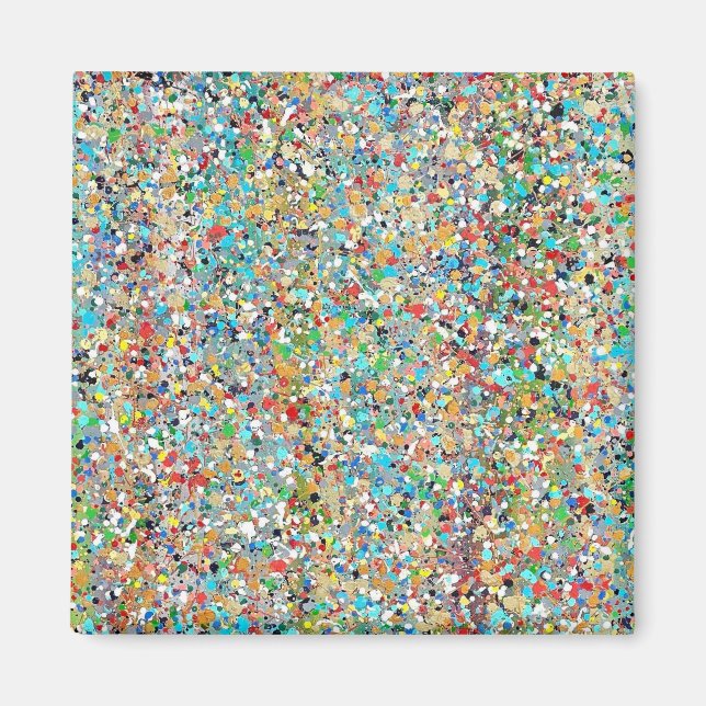 Confetti-Magnet Magnet (Vorne)